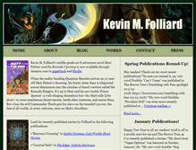 Tablet Screenshot of kevinfolliard.com